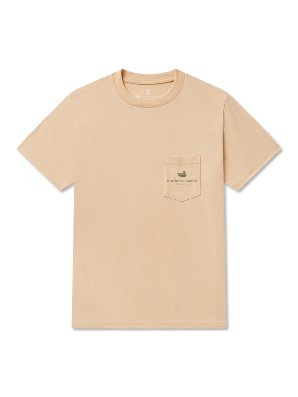 YOUTH-Southern Swimmers Tee in Audubon Tan
