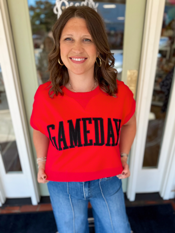 Gameday Boxy Cropped Top
