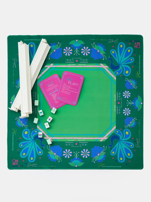 Birdie Green Mahjong Mat
