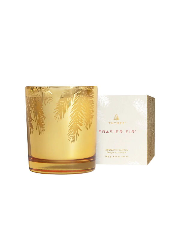 Frasier Fir Gilded Gold Poured Candle