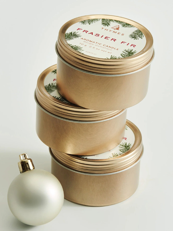 Frasier Fir Travel Tin Candle