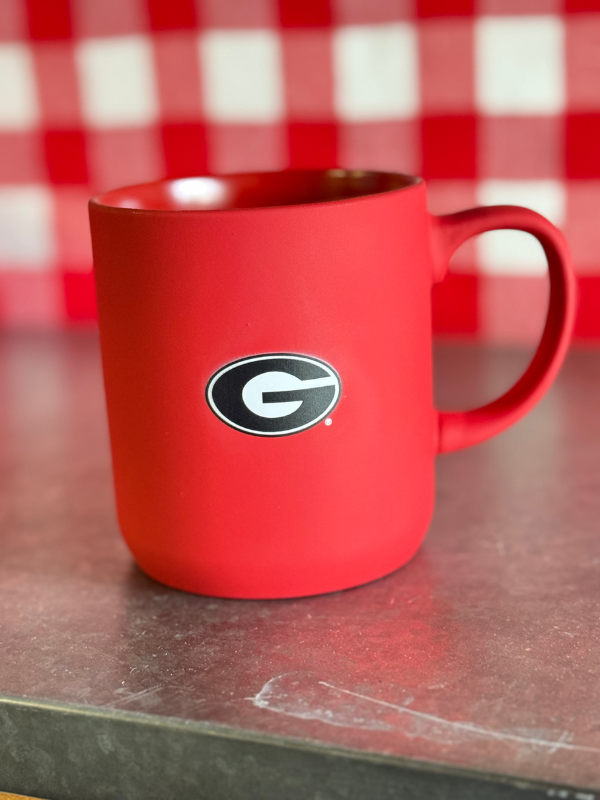 Georgia 20oz Red Ceramic Mug