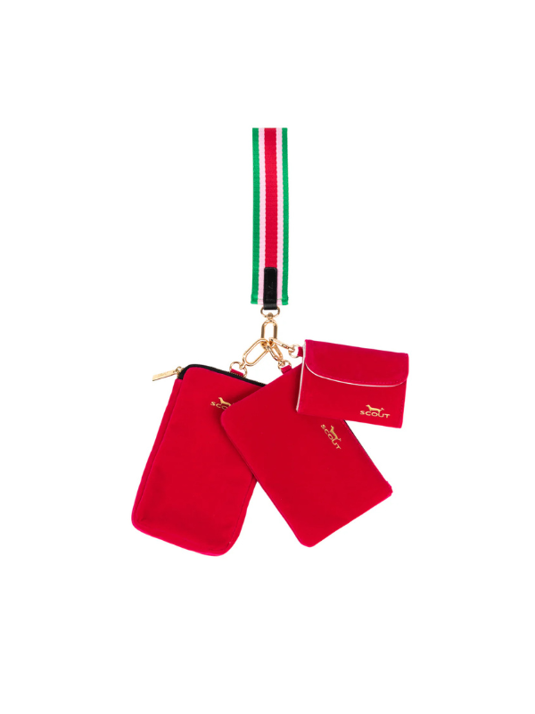 3 Color Stripe On Hand Wrist Strap By Scout