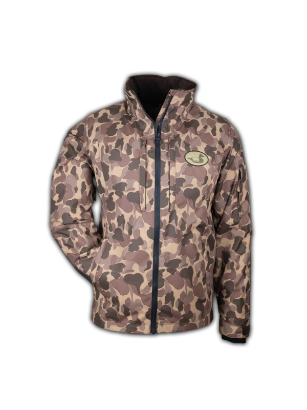 Core Sound Shell Weight Jacket in Frogskin Camo