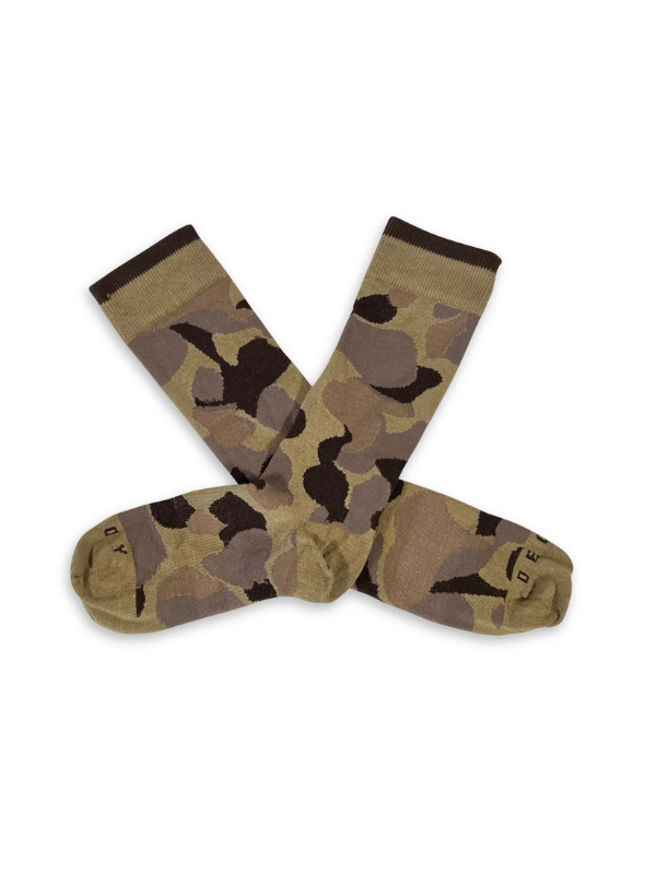 FrogSkin Camo Socks By Dixie Decoy