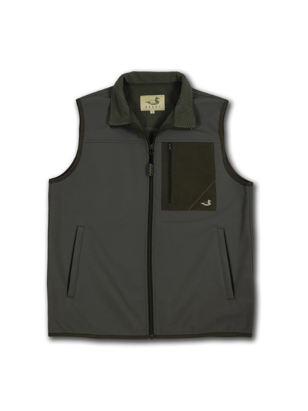 Pamlico Layering Vest in Gunboat Gray By Dixie Decoy