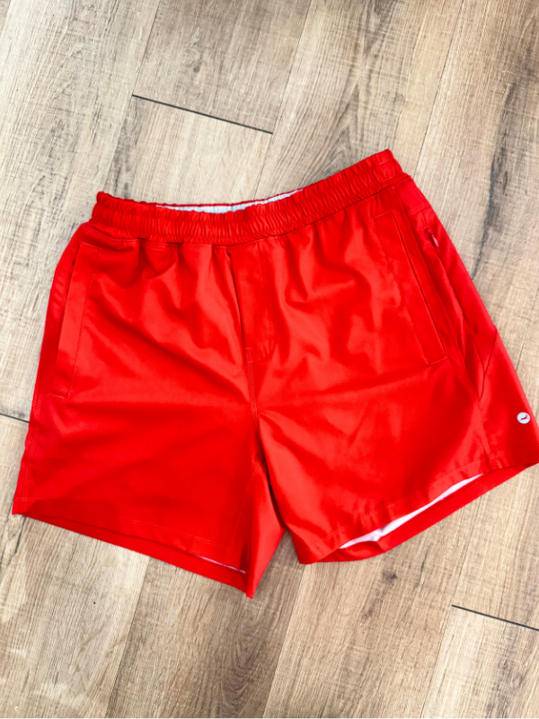 Freeballers 6” Inseam in Red