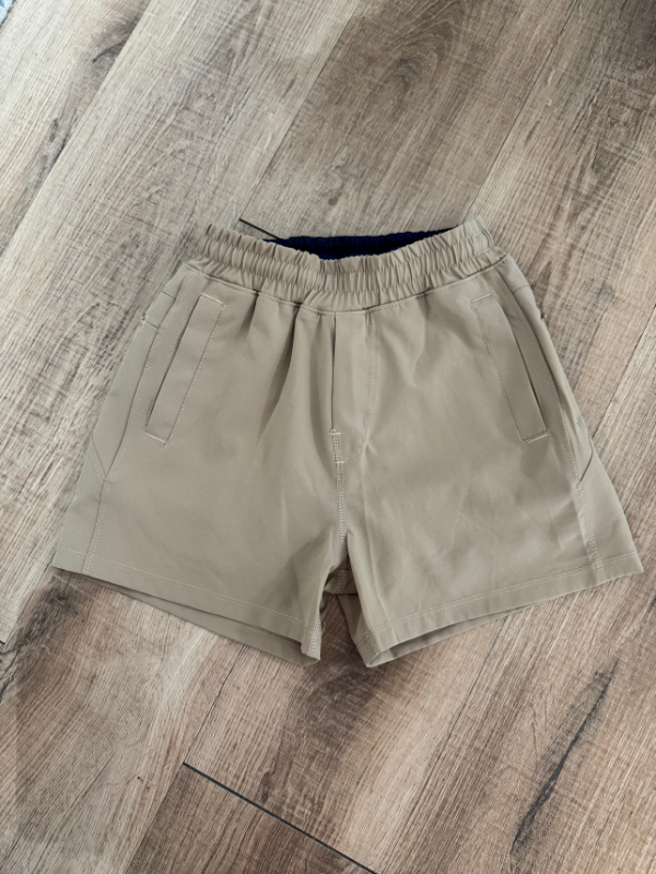 Youth Sports Shorts in Khaki