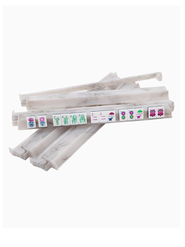 Carrara Rack & Pusher Set by Oh My Mahjong