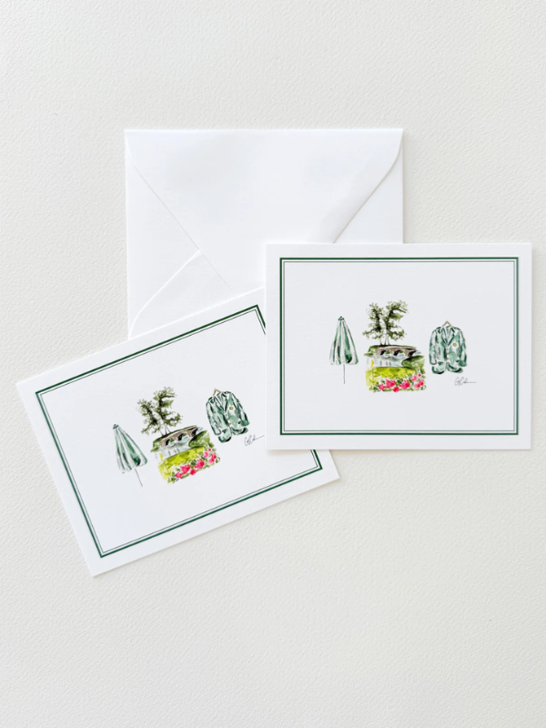 Amen Corner & Green Jackets Notecard Set