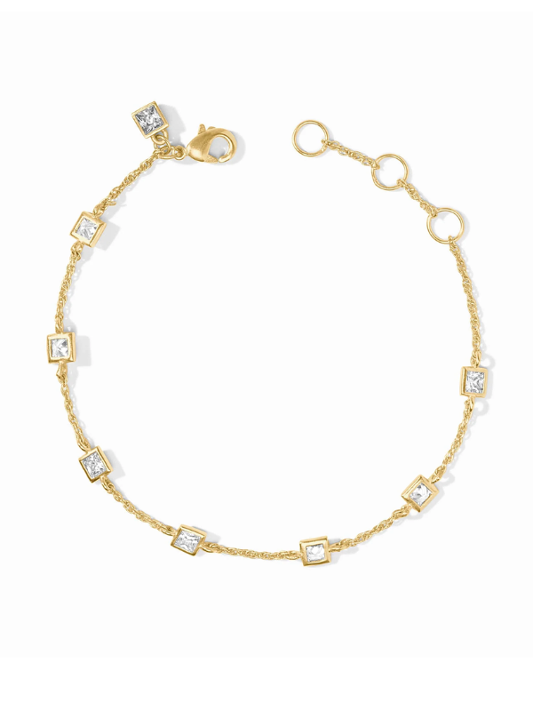 Jolie Delicate Cubic Zirconia Bracelet by Julie Vos