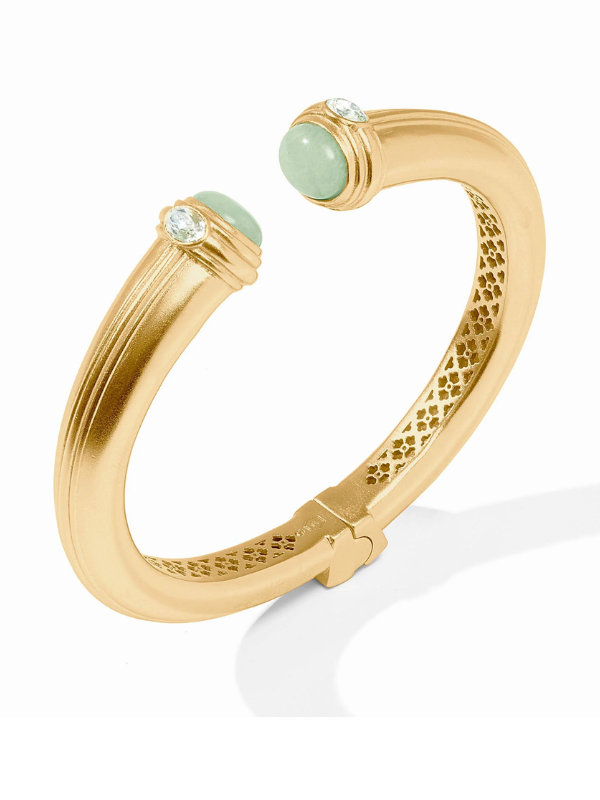 Aqua Jade Portofino Gold Cuff by Julie Vos