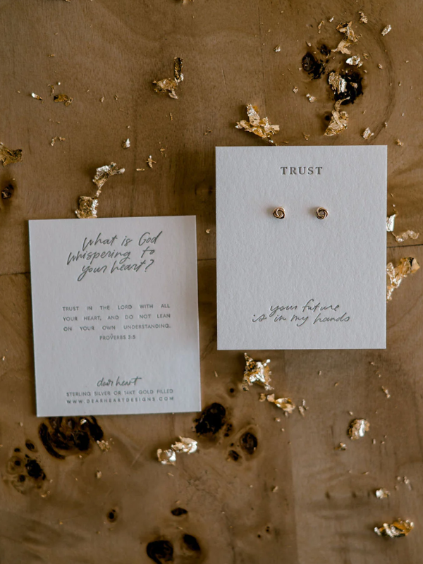 Trust Earring Studs