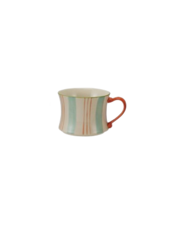 Stoneware Mug With Patterns
