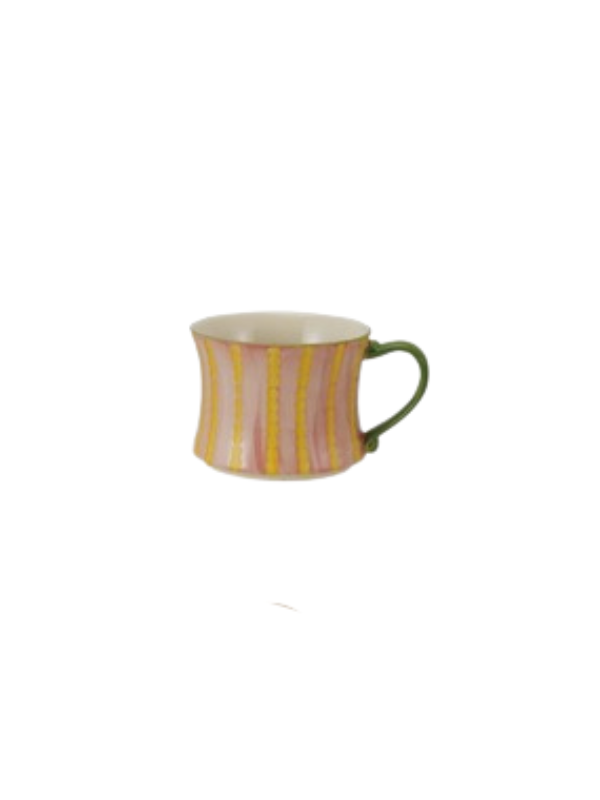 Stoneware Mug With Patterns