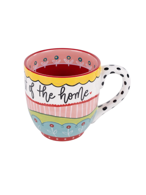 Mom Is The Heart of The Home Mug