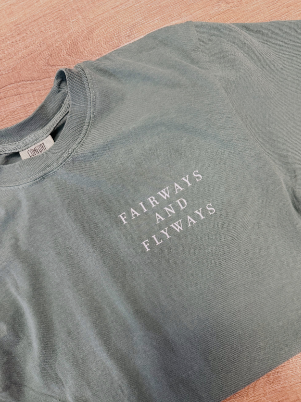 Fairways Nice Shot Tee in Light Green