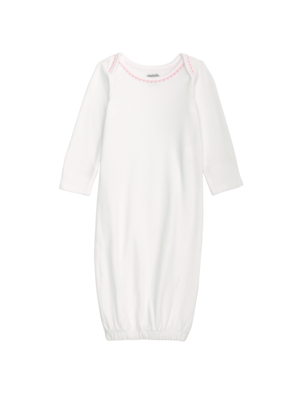 Pink Interlock Gown By Mudpie