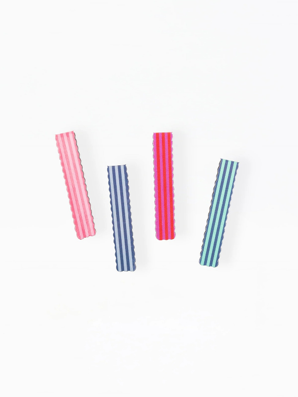 Magnetic Bookmark Set-Stripes