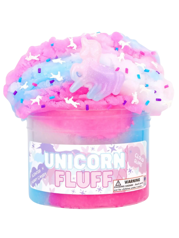 Unicorn Fluff Cloud Textured Slime