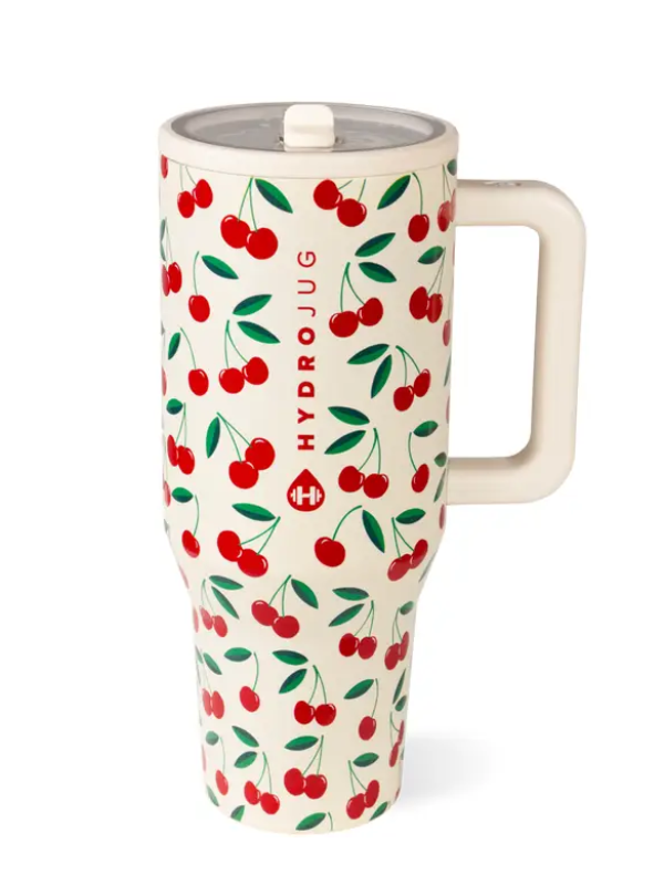 Cherries 32oz Traveler Tumbler by Hydrojug