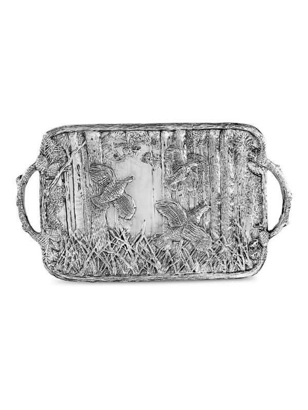 Forest Quail Tray by Beatriz Ball