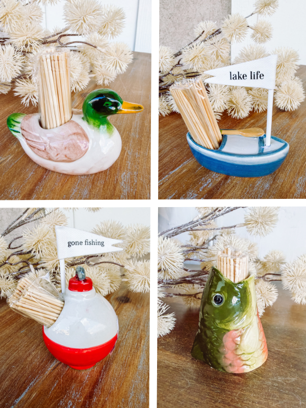Mary Helen Coble & Trent Burgamy-Mallard-Retreat Toothpick Holders