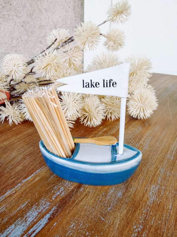 Mary Helen Coble & Trent Burgamy-Mallard-Retreat Toothpick Holders