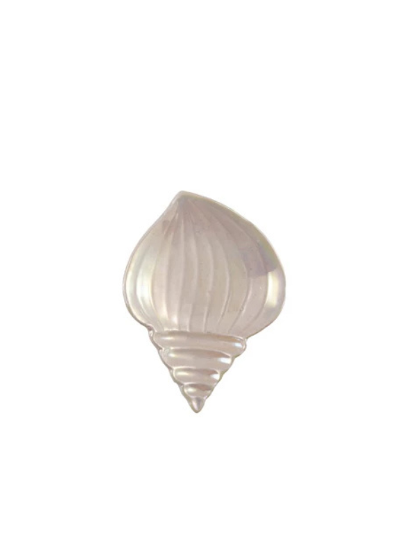 Shell & Starfish Shaped Dish With Iridescent Finish