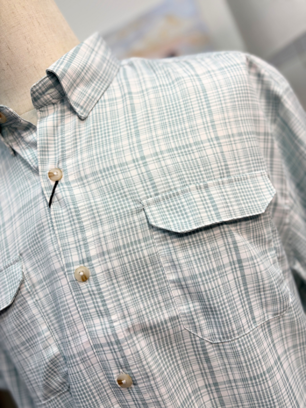 Quattro Mar Performance Shirt in Burnt Sage By Southern Marsh