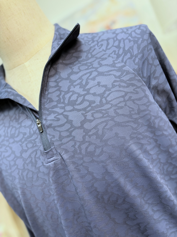 Sagaponack Performance Quarterzip in Navy Camo By Southern Marsh