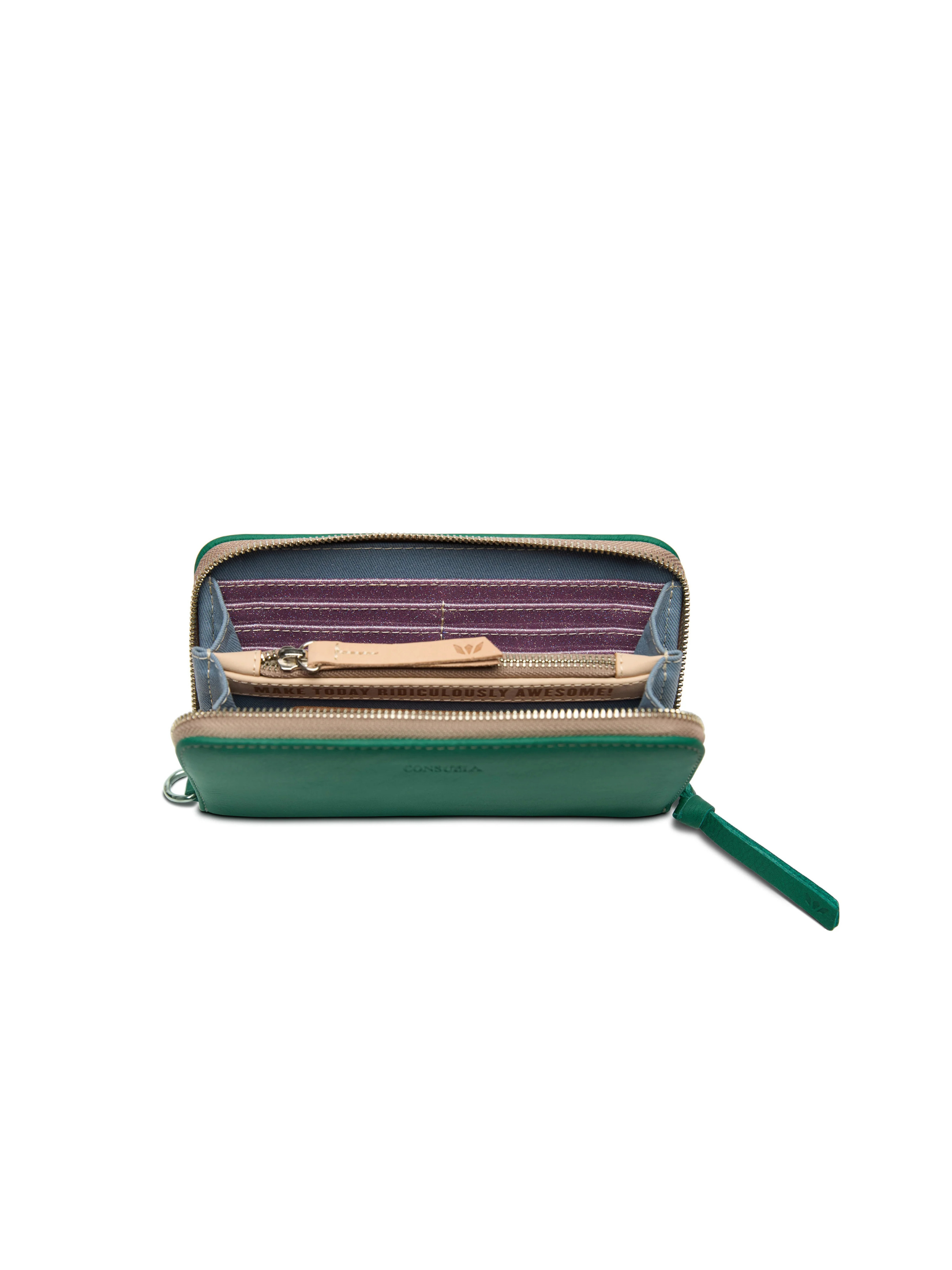 Teal Green Essential Wallet By Consuela