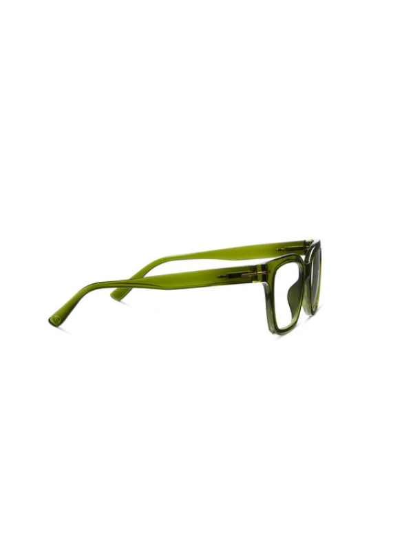 Buzzworthy in Green Reading Glasses By Peepers