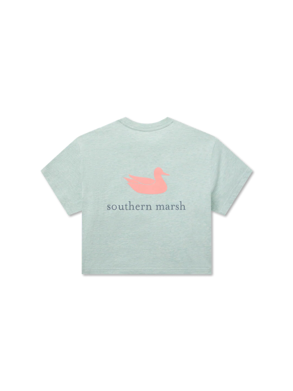 SOUTHERN CLASSICS™ Comfort Tee in Washed Honeydew By Southern Marsh