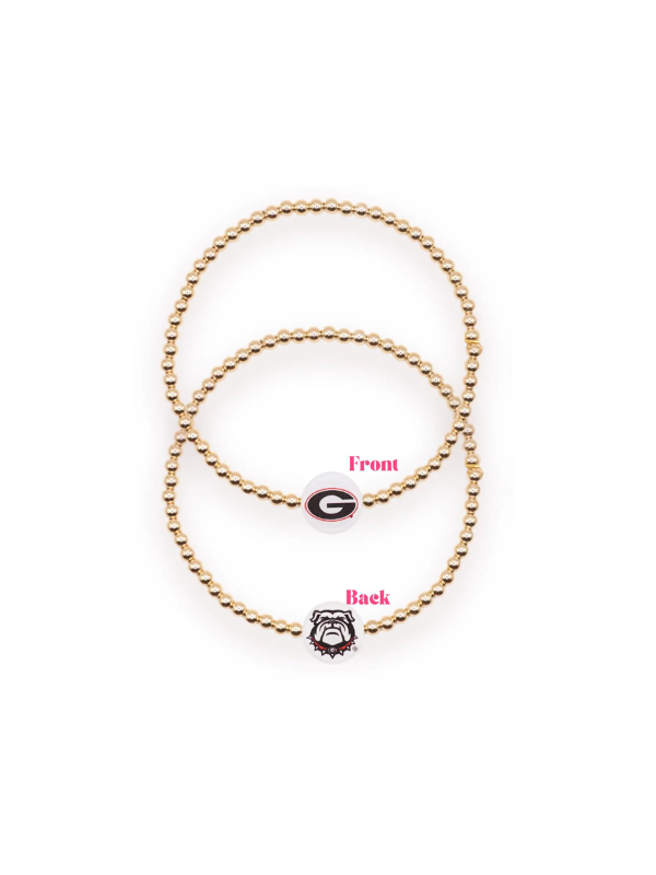 Georgia/ Bulldogs Logo Bracelet