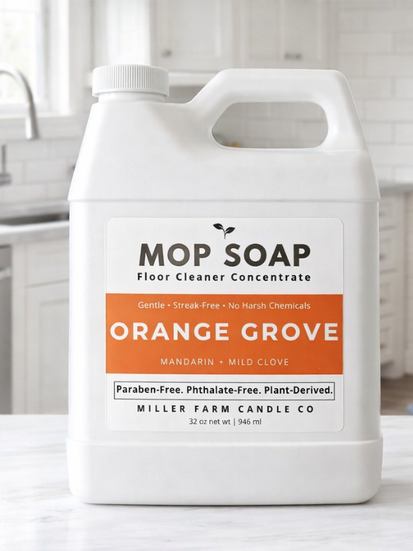 Mop Soap (32 oz) Concentrated Floor Cleaner & Floor Cleaning Solution
