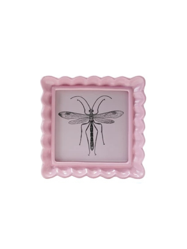 Resin Ruffled Photo 4x4 Frame