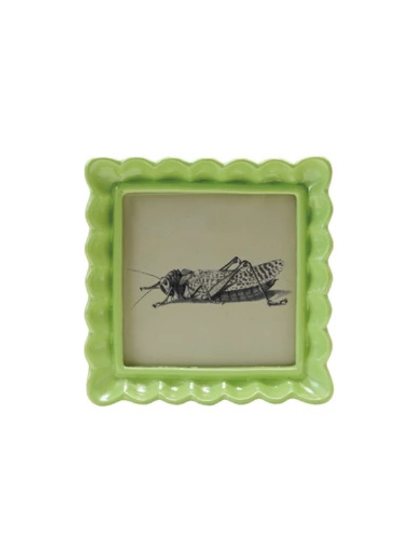 Resin Ruffled Photo 4x4 Frame