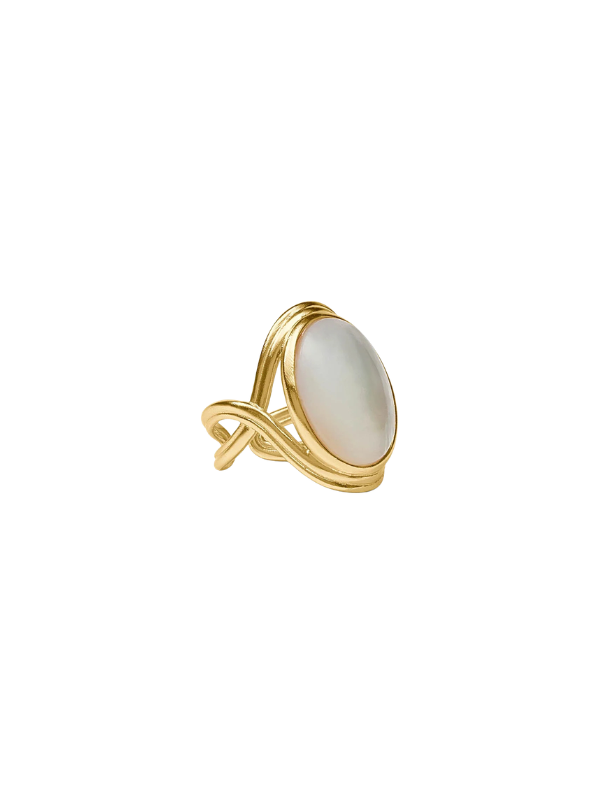 Essex Statement Ring in Mother of Pearl By Julie Vos