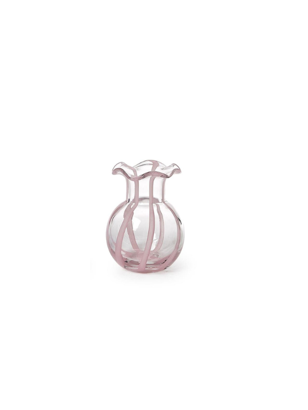 Ruffled Ribbon Vases