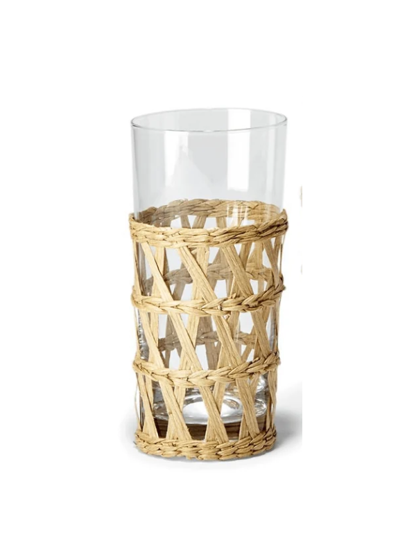 Brianna Casarez & Lane Hillis - Large Lattice Drinking Glass