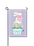 easter bunny yard flag