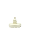 White Scalloped Topper Base only