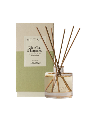 White Tea & Bergamont Reed Diffuser votivo
