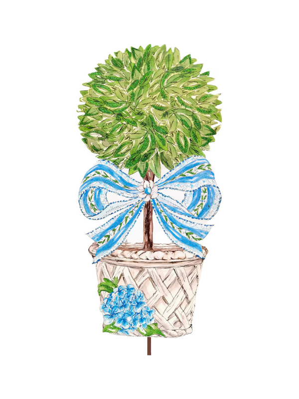 Wild Hydrangea Ficus Topiary