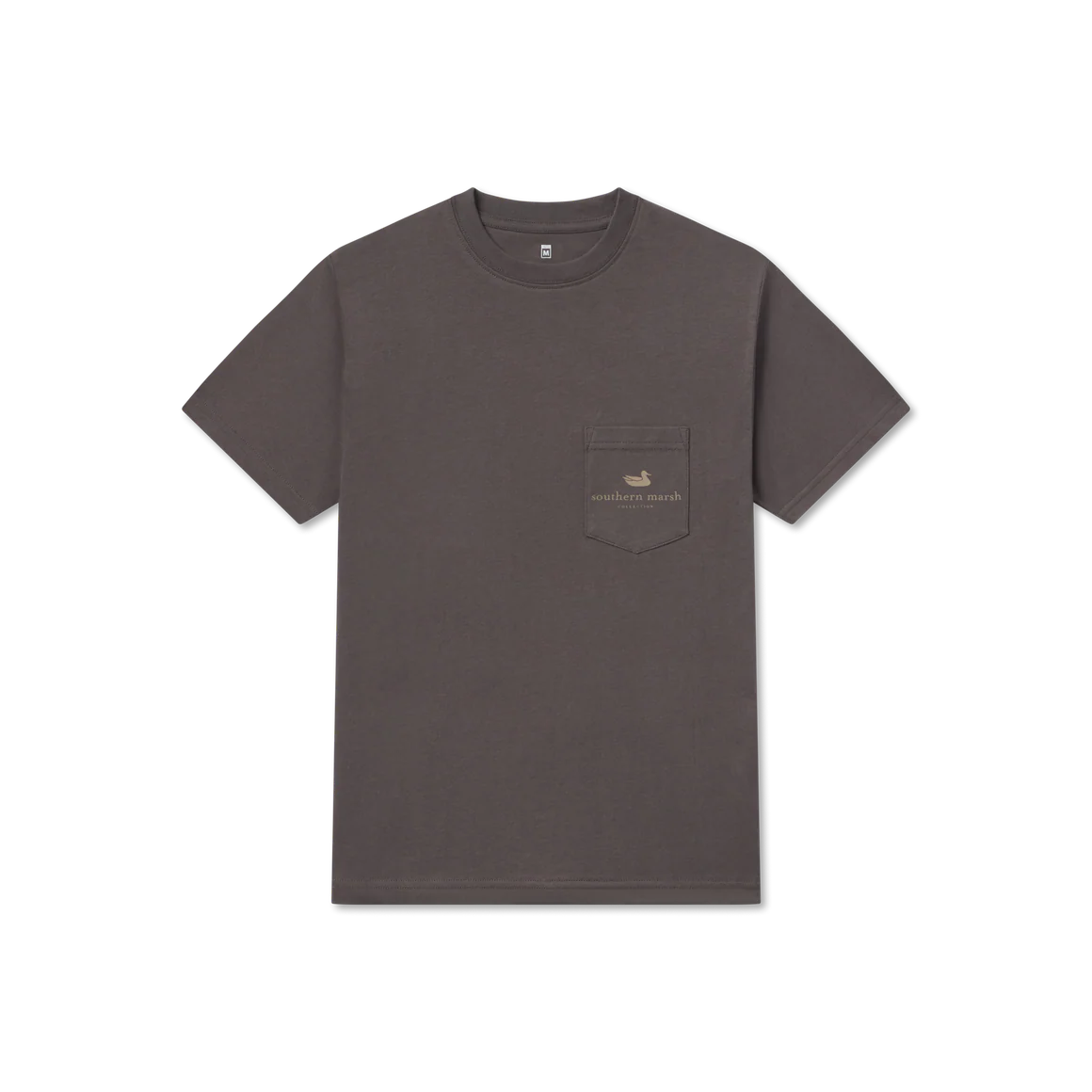 YOUTH Camo Duck Originals Tee in Iron Gray by Southern Marsh