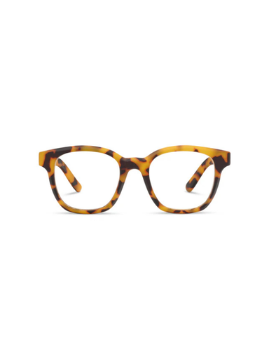 Zinnia Tokyo Tortoise Reading Glasses By Peepers matte finish