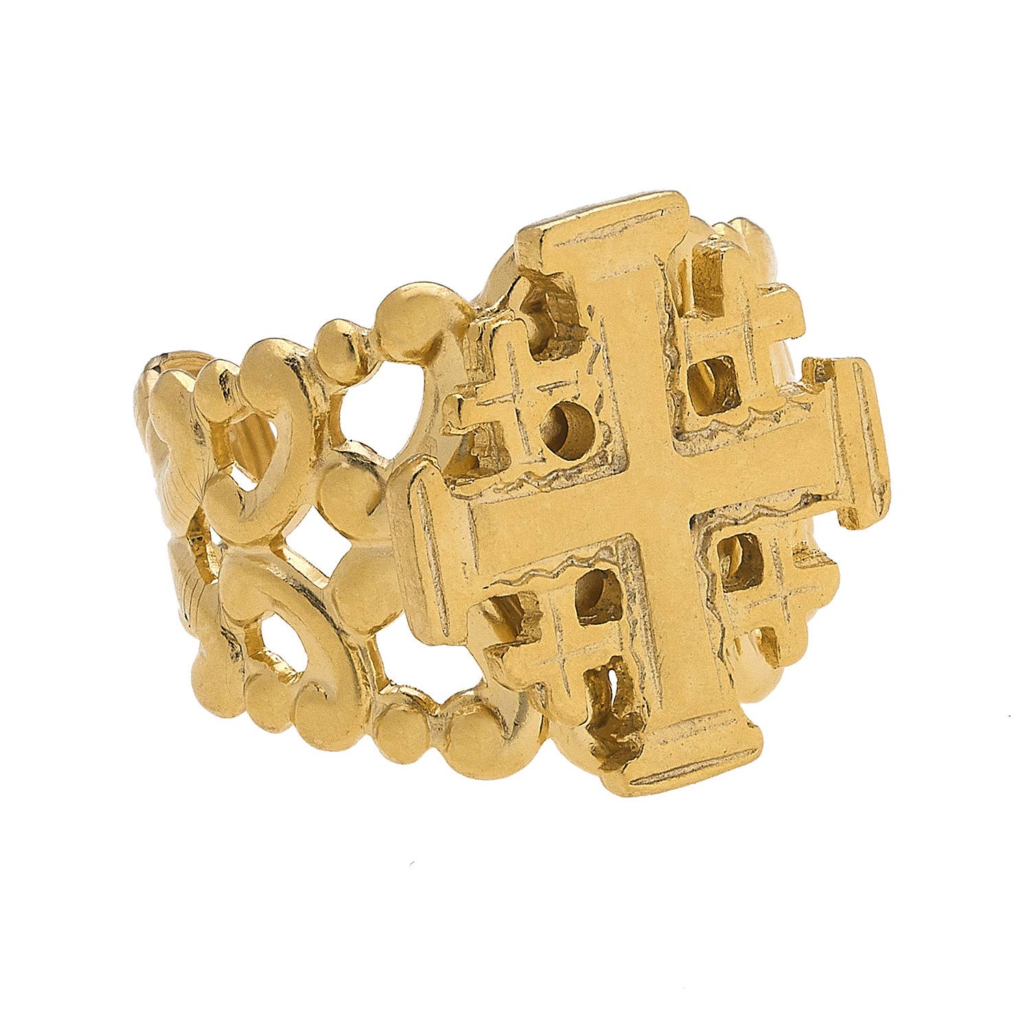 Jerusalem Cross Ring