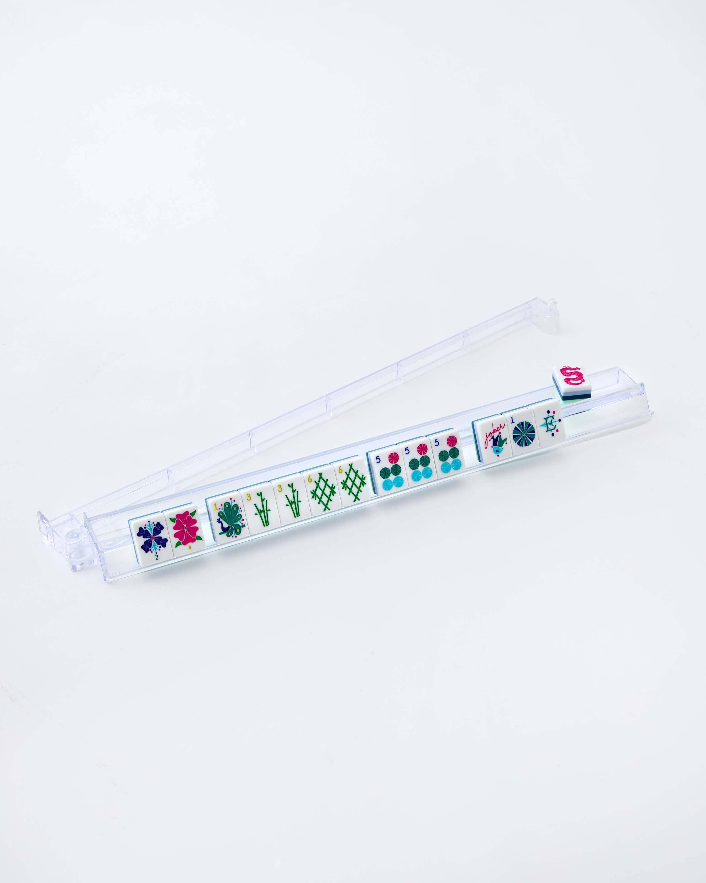 Clear Acrylic Rack and Pusher Set For Mahjong