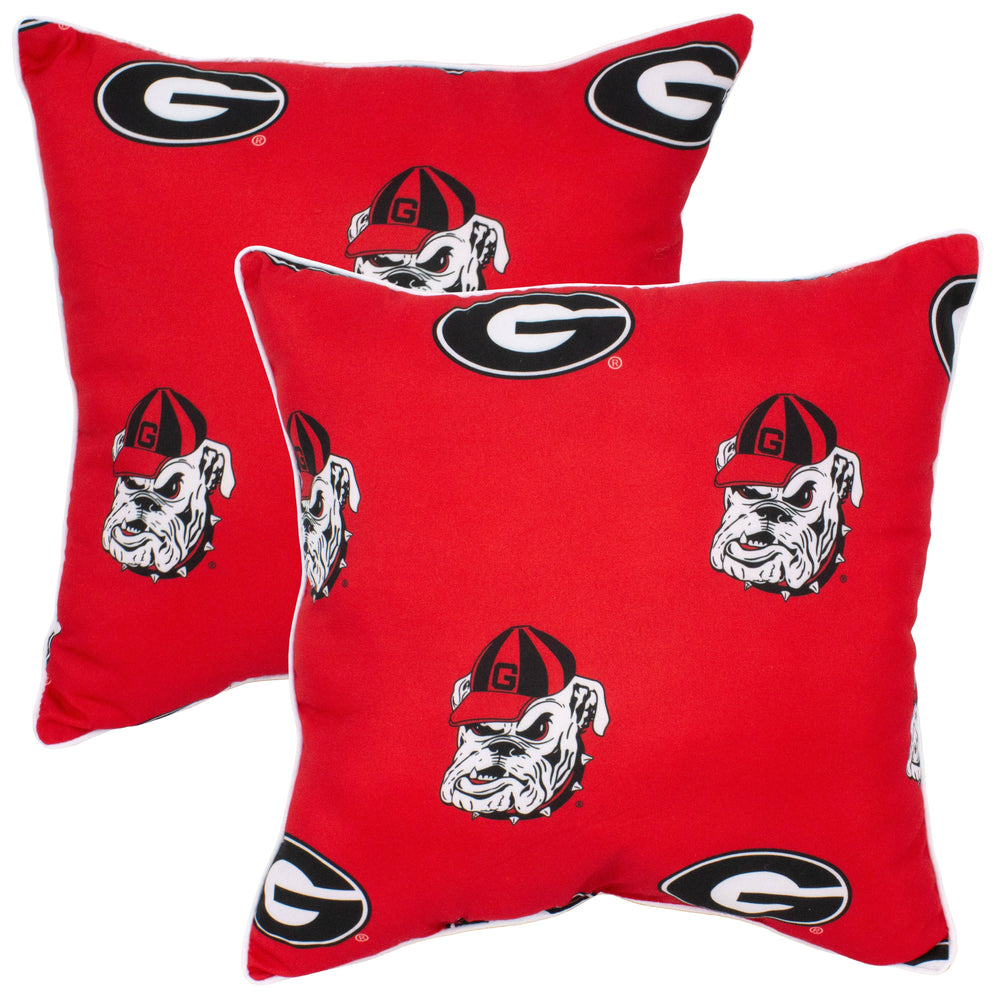 Georgia Bulldogs Decorative Pillow